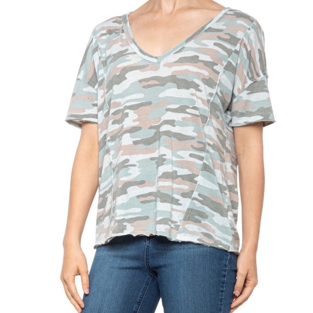 Lucky Brand Camouflage T-Shirt